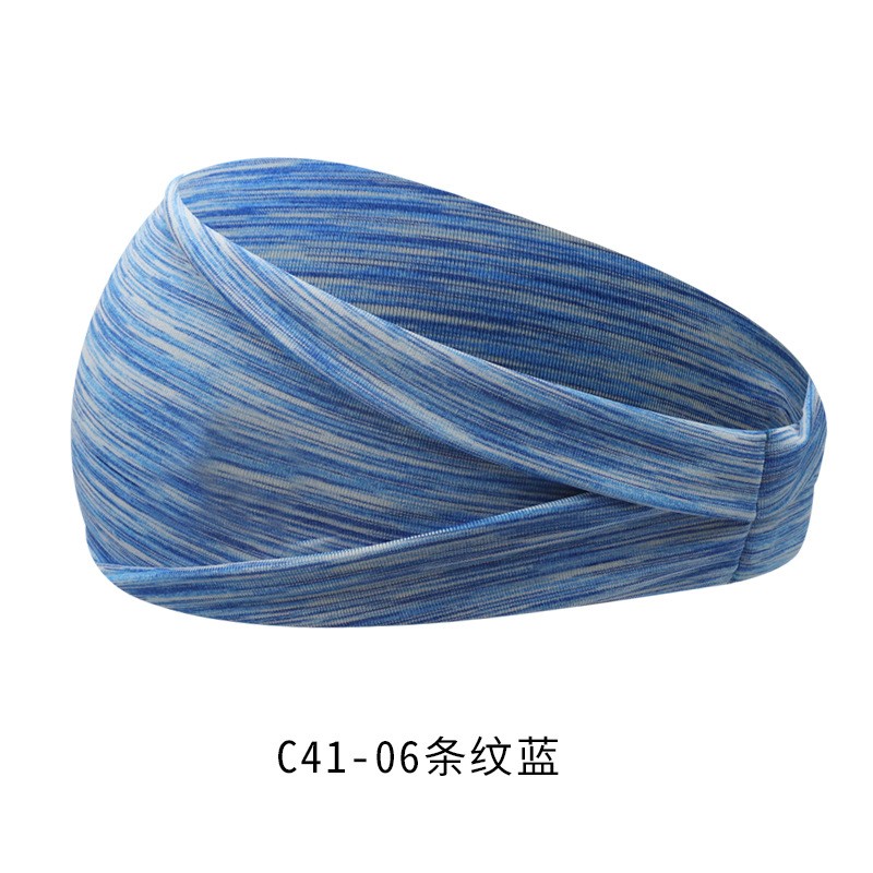 Absorbing Sweat Hair Bands Women Elastic Yoga Headwear Accessories
