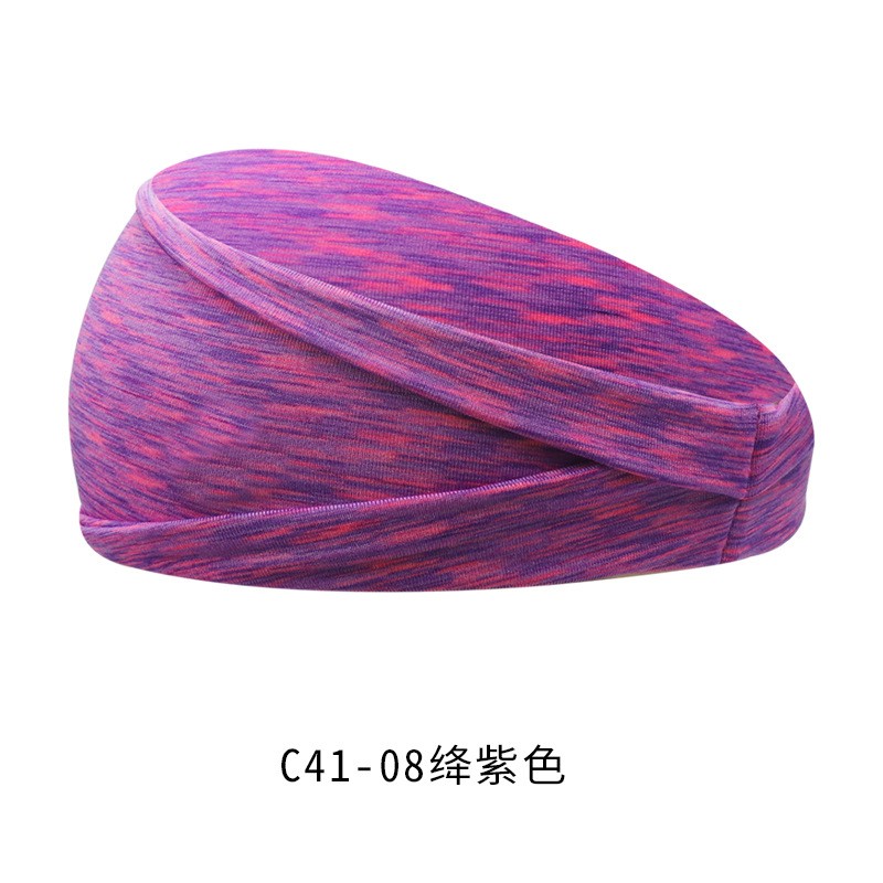 Absorbing Sweat Hair Bands Women Elastic Yoga Headwear Accessories