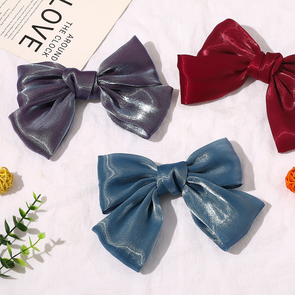 Arrival Big Bows Elastic Hair Bands Women Girls Headband Fashion