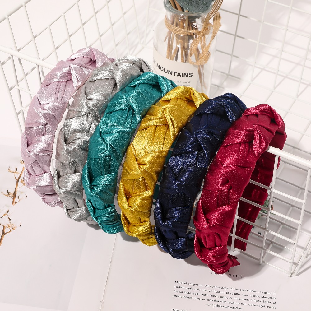 Circle Lace Band Accessories Female cloth art hair pressure headband