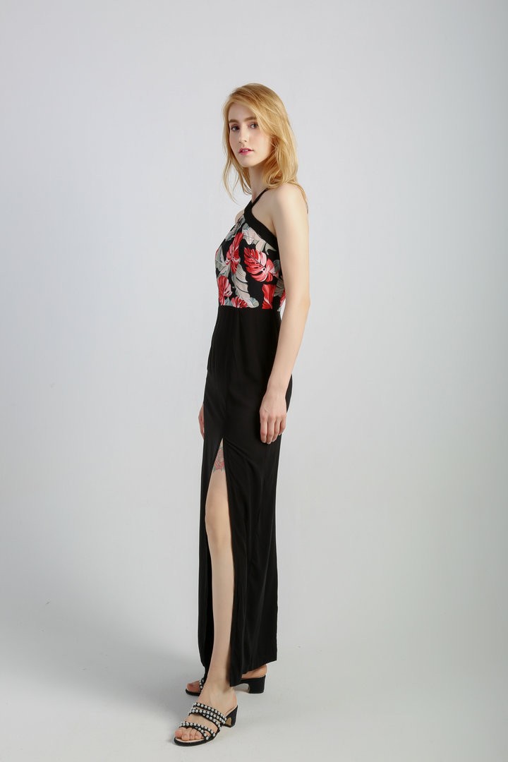 Women's Grace Summer Dress X Neck Evening dress,party sleeveless dress