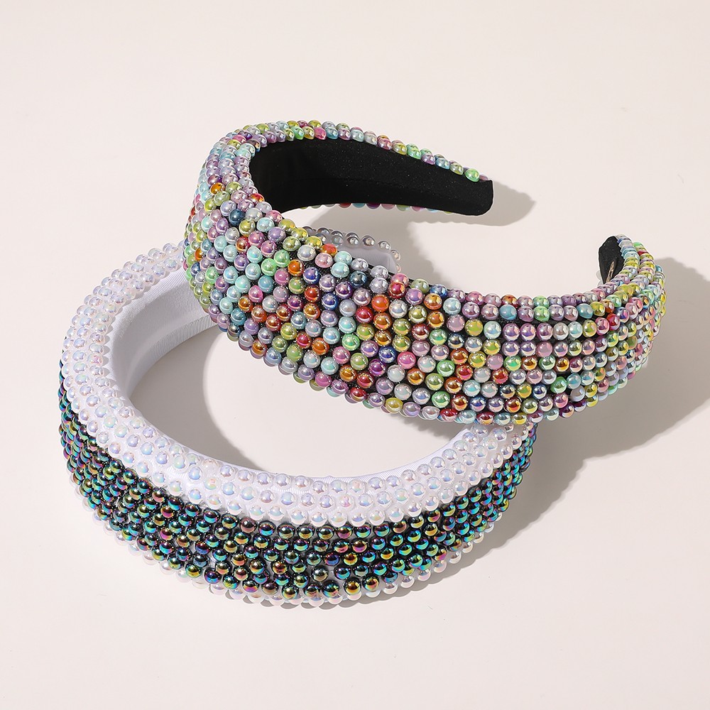 Luxury New Bejeweled Padded Headbands Fashion  Sponge Hairbands