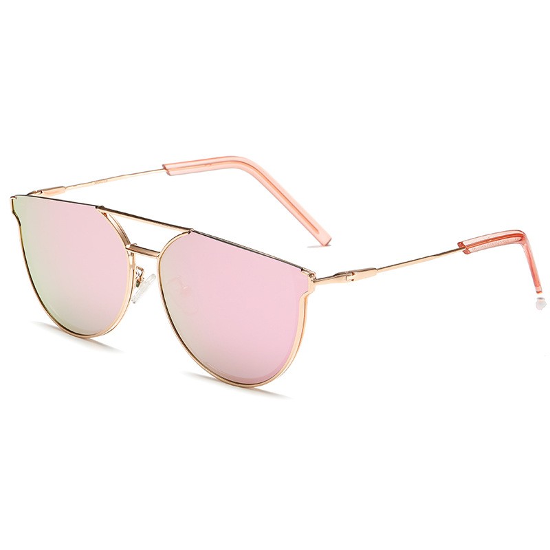  New Women retro black metal sunglasses unisex women vintage 