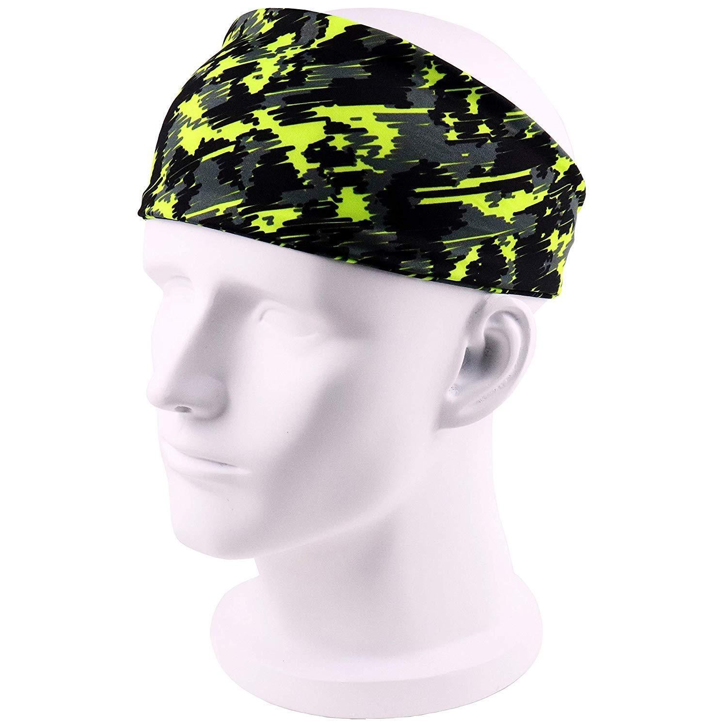 Summer Unisex Headband Sport Sweatband Hair Band Running Fitness