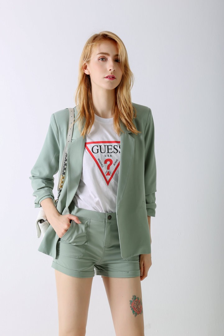 Women's Jacket lady's Spring Long sleeve outerwear suit