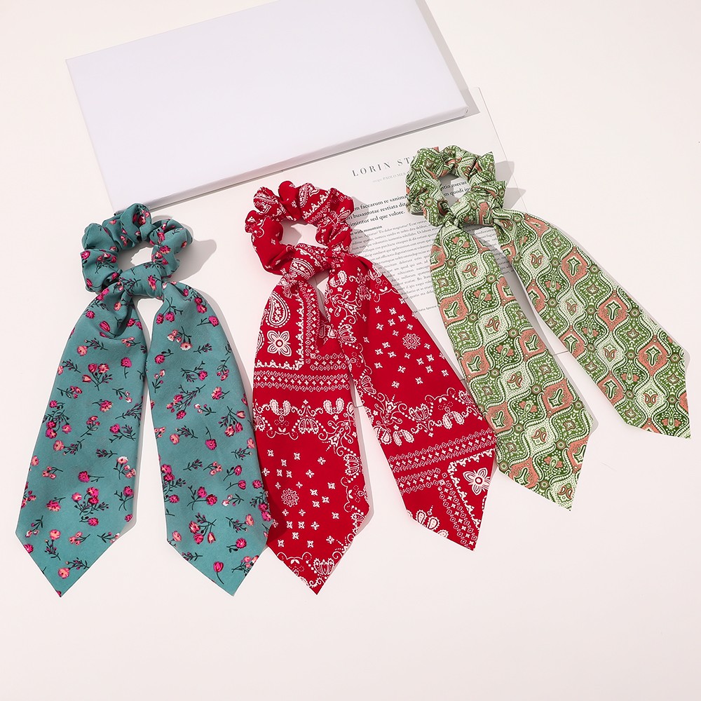 Elastic Hair Bands Scrunchies Rope Ties For Girls Women 