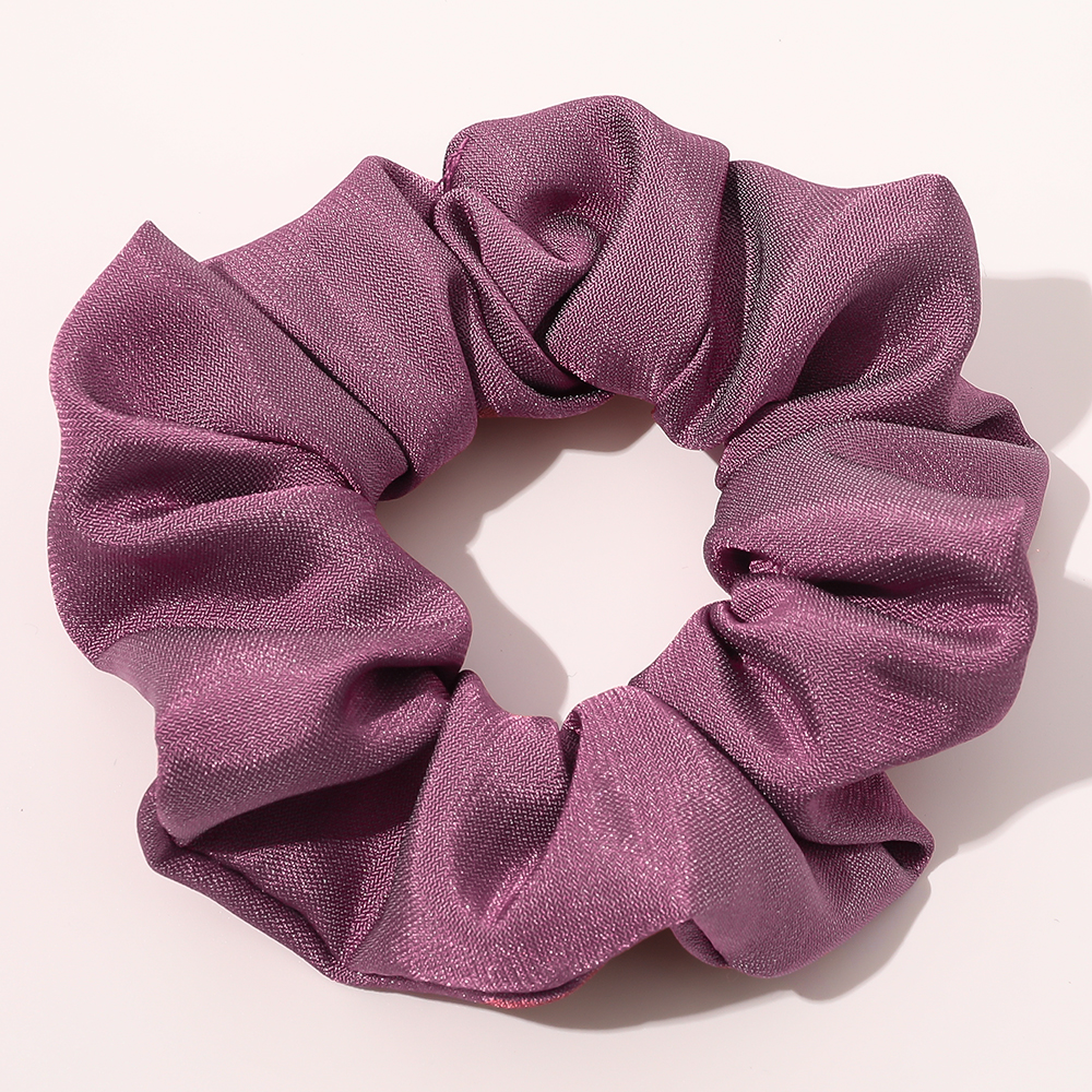 Women Satin Silk Hair Tie Elastic Scrunchies Ponytail Holder 