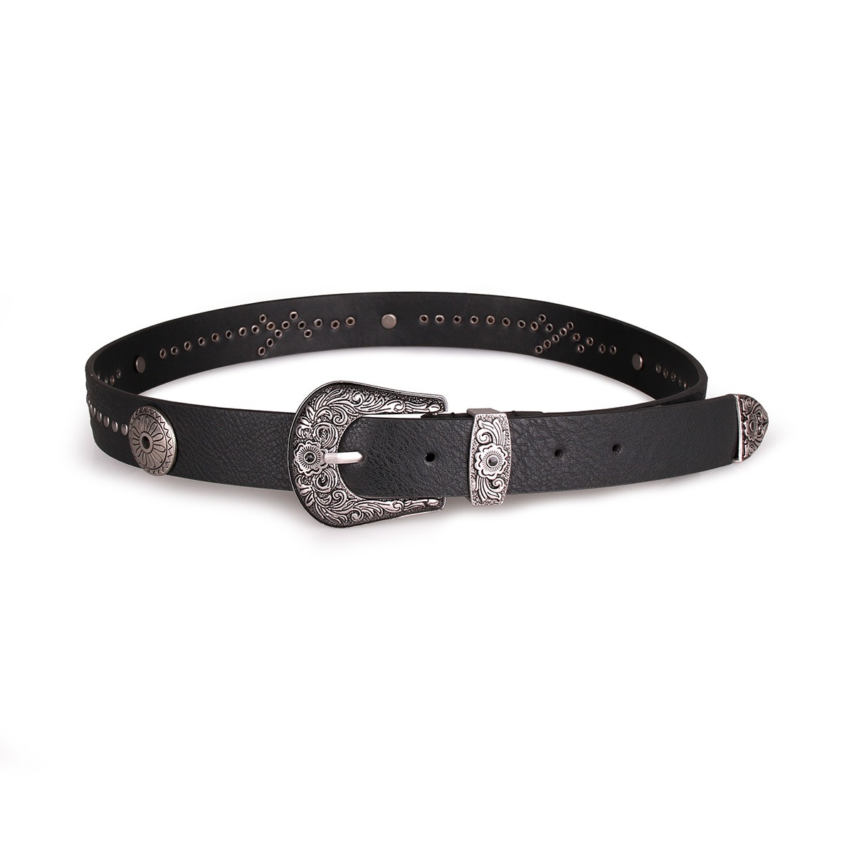 women belt Genuine Leather New Punk style fashion Pin Buckle 