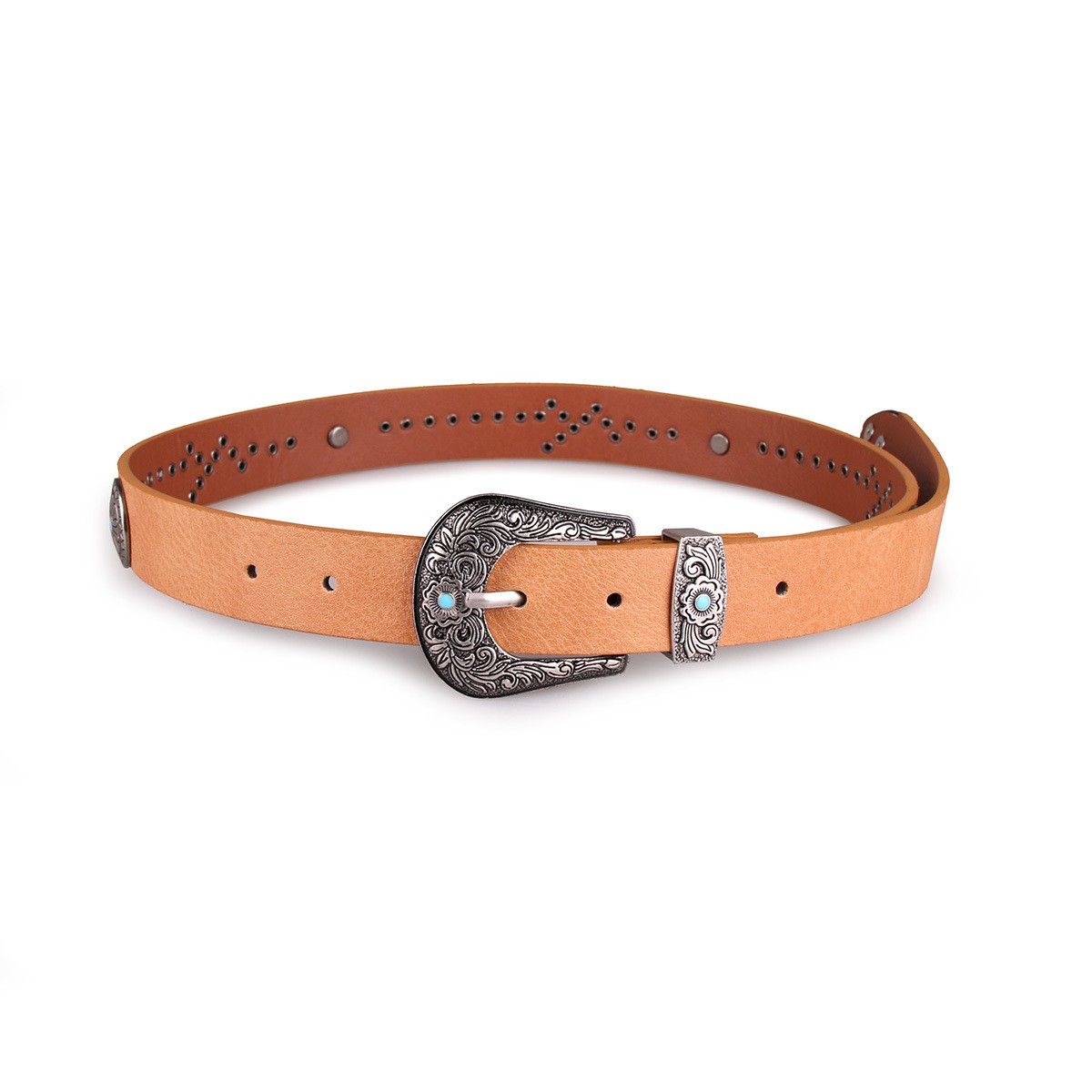 women belt Genuine Leather New Punk style fashion Pin Buckle 